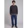 JJ REBEL relaxed fit sweater - zwart