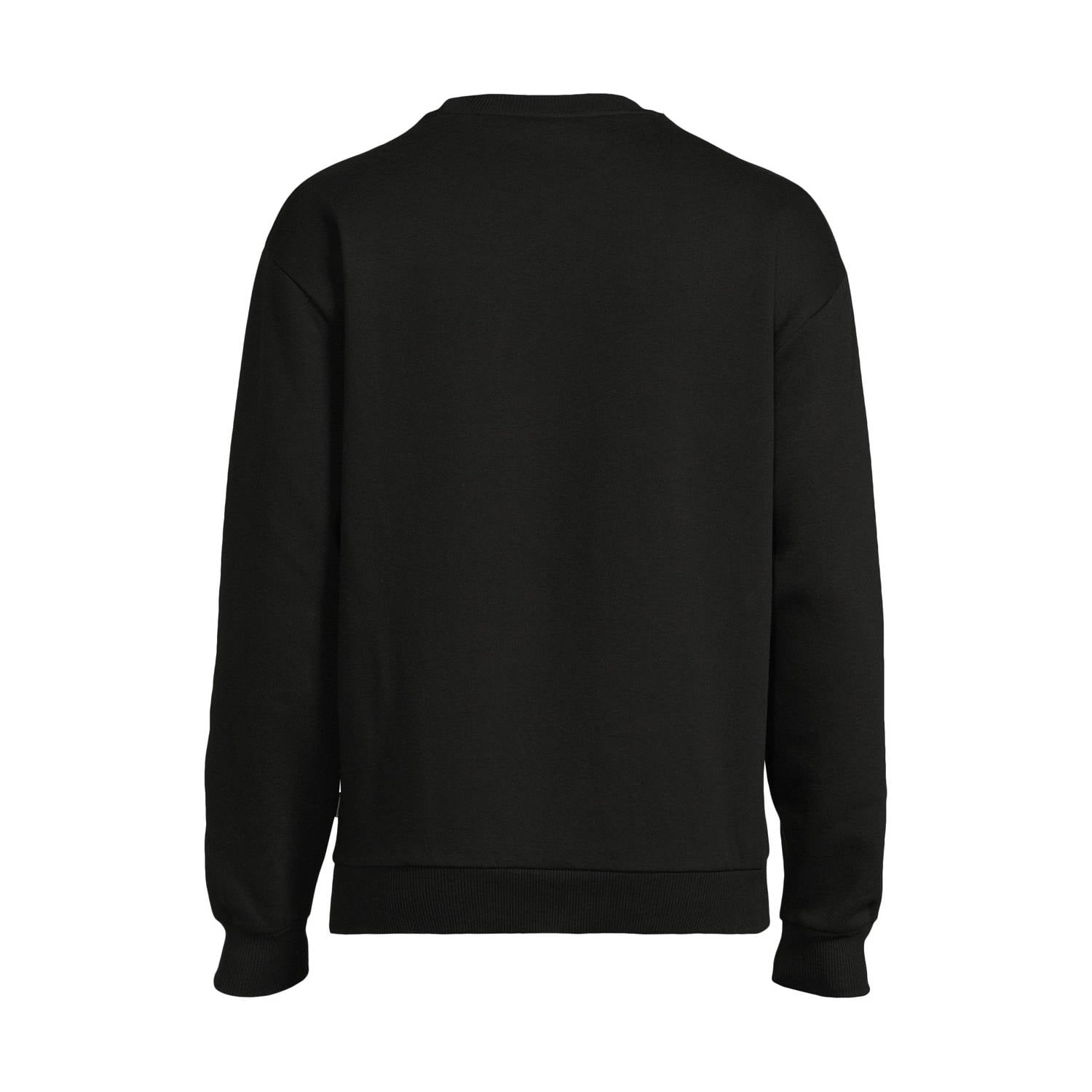 JJ REBEL relaxed fit sweater zwart