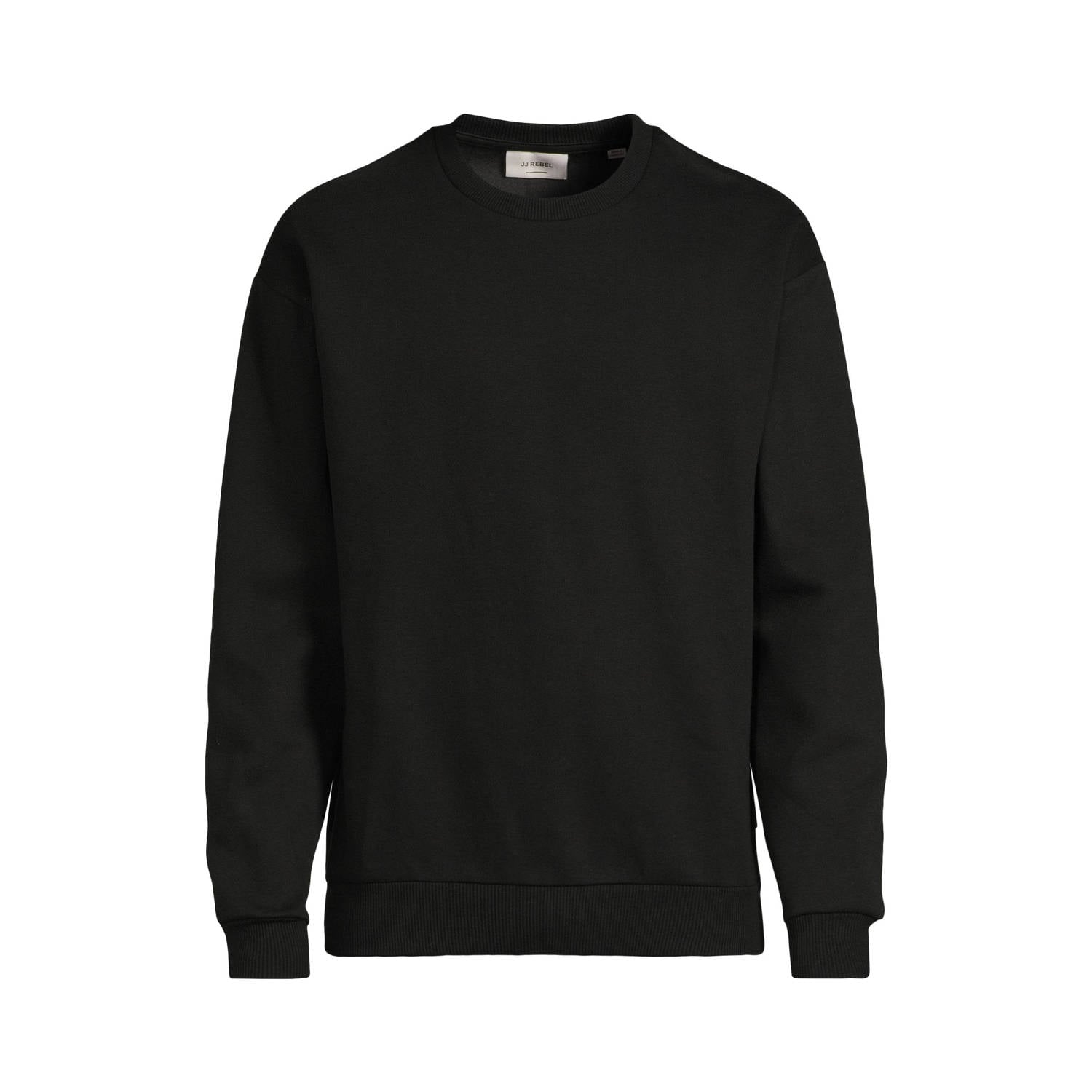 JJ REBEL relaxed fit sweater zwart