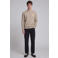 JJ REBEL relaxed fit sweater met backprint - beige