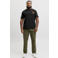 JACK & JONES PLUS SIZE regular fit T-shirt met logo - zwart