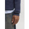 JACK & JONES PLUS SIZE katoenen regular fit gebreide trui - donkerblauw
