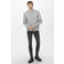 ONLY & SONS regular fit sweater - zwart/lichtgrijs