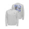 ONLY & SONS regular fit sweater met backprint - lichtgrijs