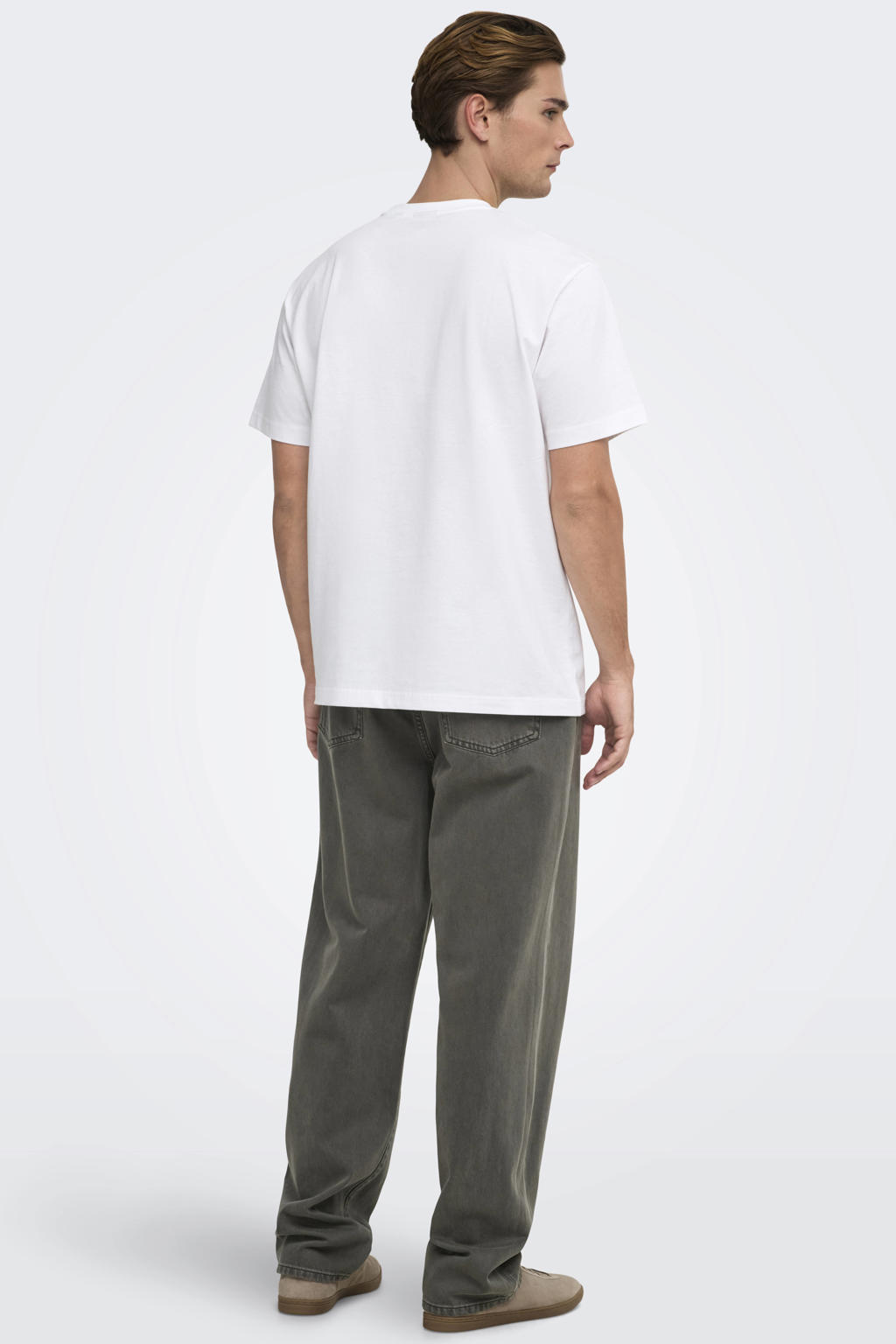 ONLY & SONS ONSFADE loose fit jeans - beluga