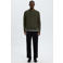 Selected katoenen regular fit gebreide trui - forest night