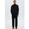 Selected katoenen regular fit gebreide coltrui - zwart