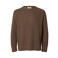 Selected relaxed fit gebreide trui - bruin