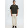 Selected relaxed fit T-shirt - antraciet