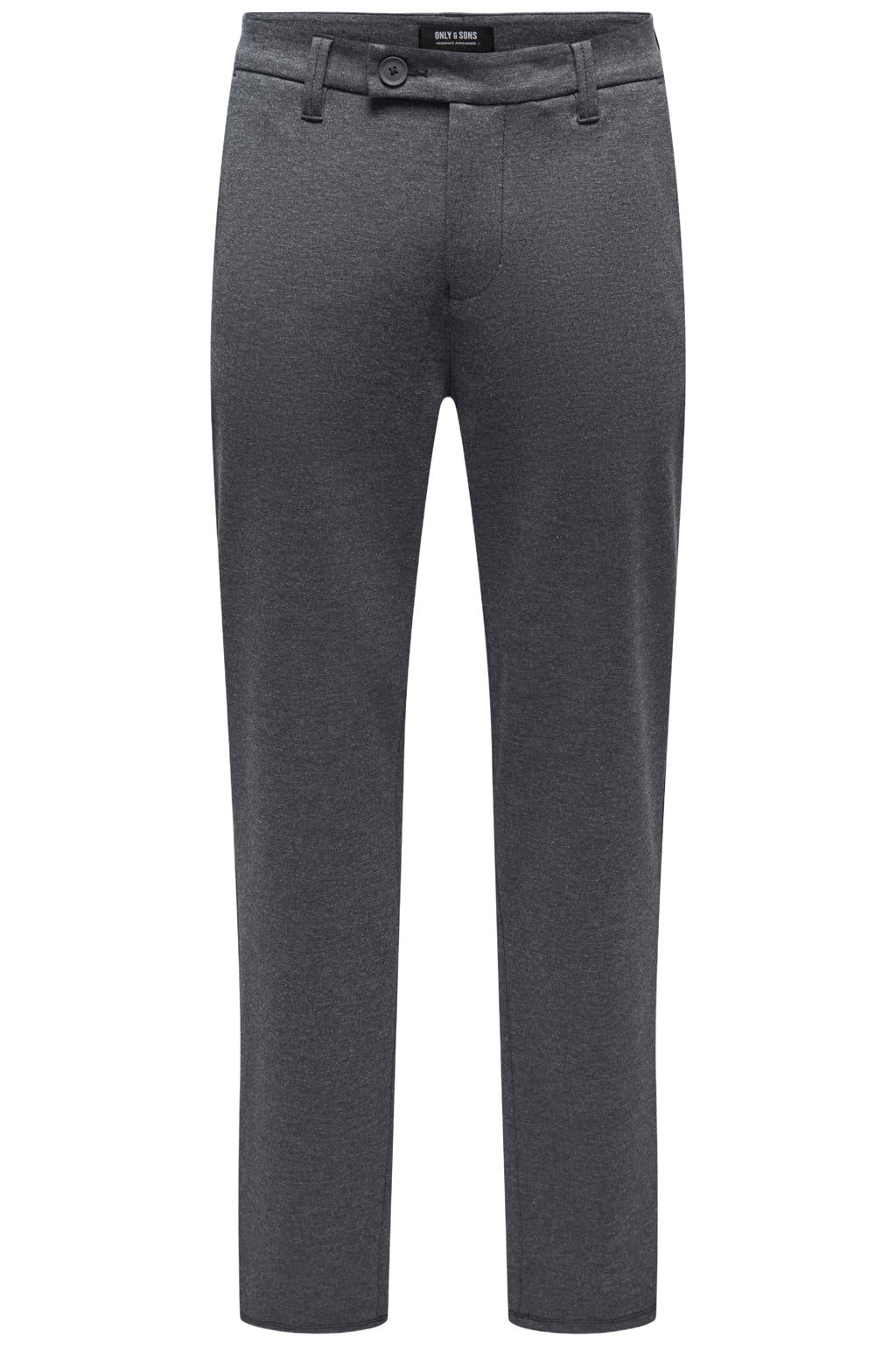 ONLY & SONS straight leg chino - donkergrijs