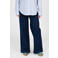 LOVE2WAIT Jill wide leg zwangerschaps jeans - donkerblauw