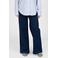 LOVE2WAIT Jill wide leg zwangerschaps jeans - donkerblauw
