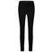 Lady Day travelstof straight leg high waist broek - zwart