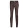 Miss Etam slim fit casual broek - donkerbruin