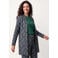 Miss Etam lange vest met print - donkerblauw