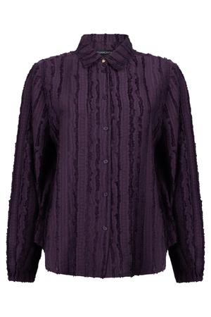 blouse - donkerpaars