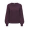 JDY aansluitende gebreide trui met glitters - aubergine