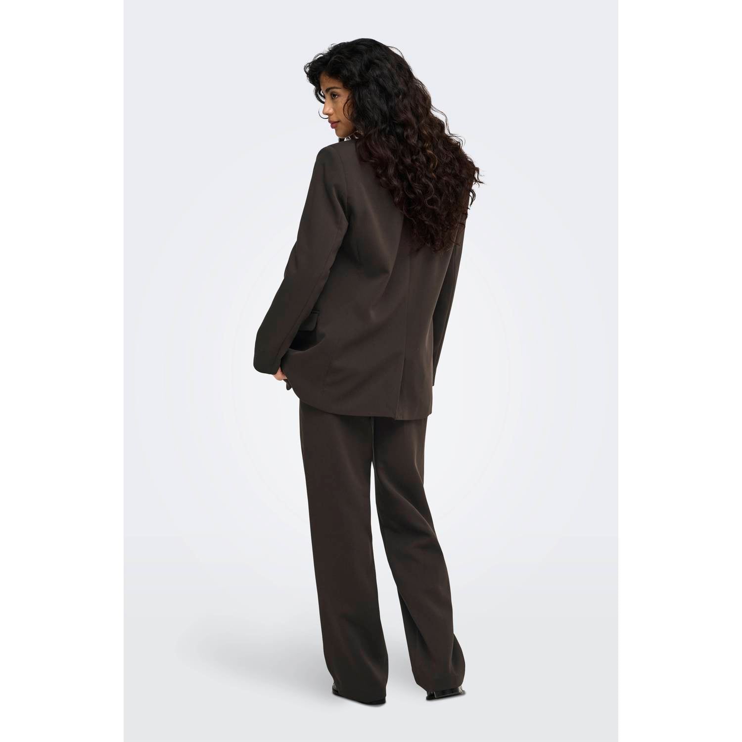 JDY blazer donkerbruin