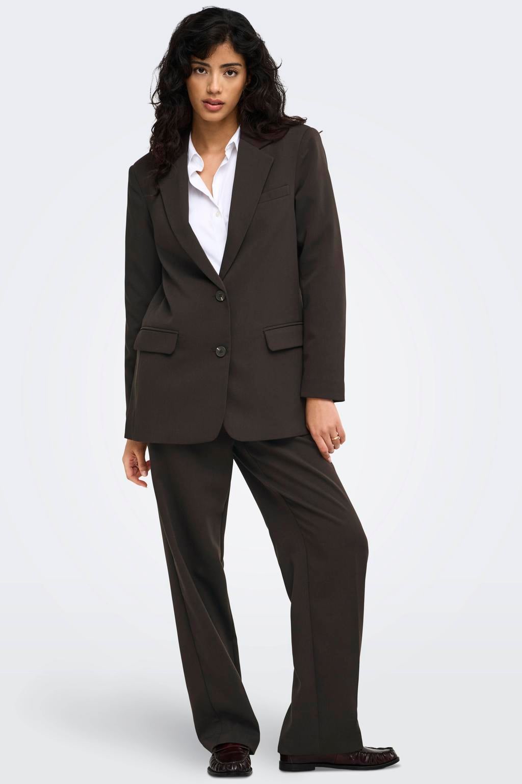 JDY blazer - donkerbruin