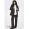 JDY wide leg casual broek - donkerbruin