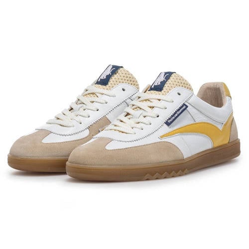Floris van Bommel De Zaler 01.20 leren sneakers wit