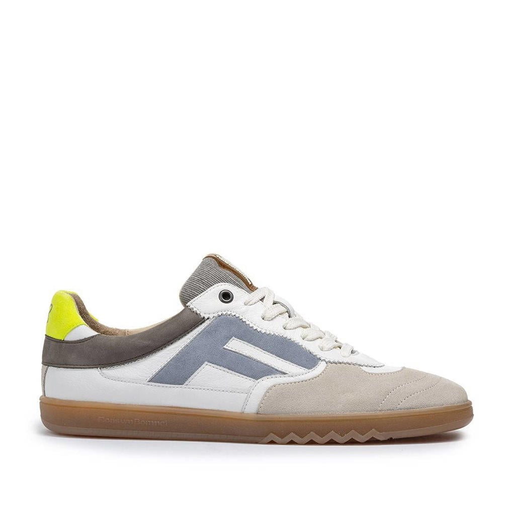 Floris van Bommel De Zaler 04.04 leren sneakers wit