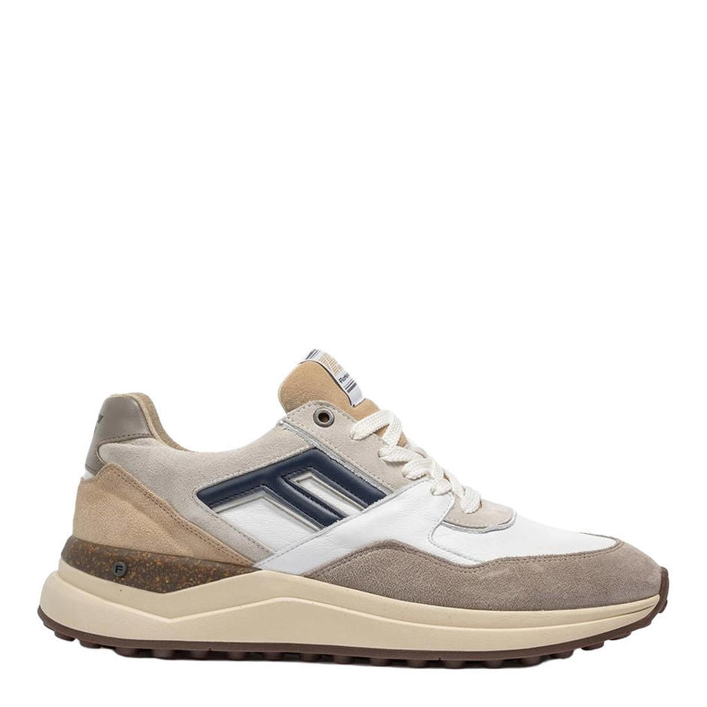 Floris van Bommel De Trikker 01.03 leren sneakers wit
