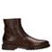 Black Label leren enkelboots bruin