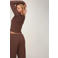 Hunkemöller Pointelle pyjamabroek - bruin