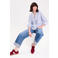 Cache Cache gestreepte blouse - lichtblauw