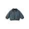 Mango Kids katoenen winterbomberjas - blauw