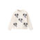 Mango Kids gebreide trui met print - beige