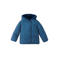 Mango Kids gewatteerde winterjas met panterprint - blauw