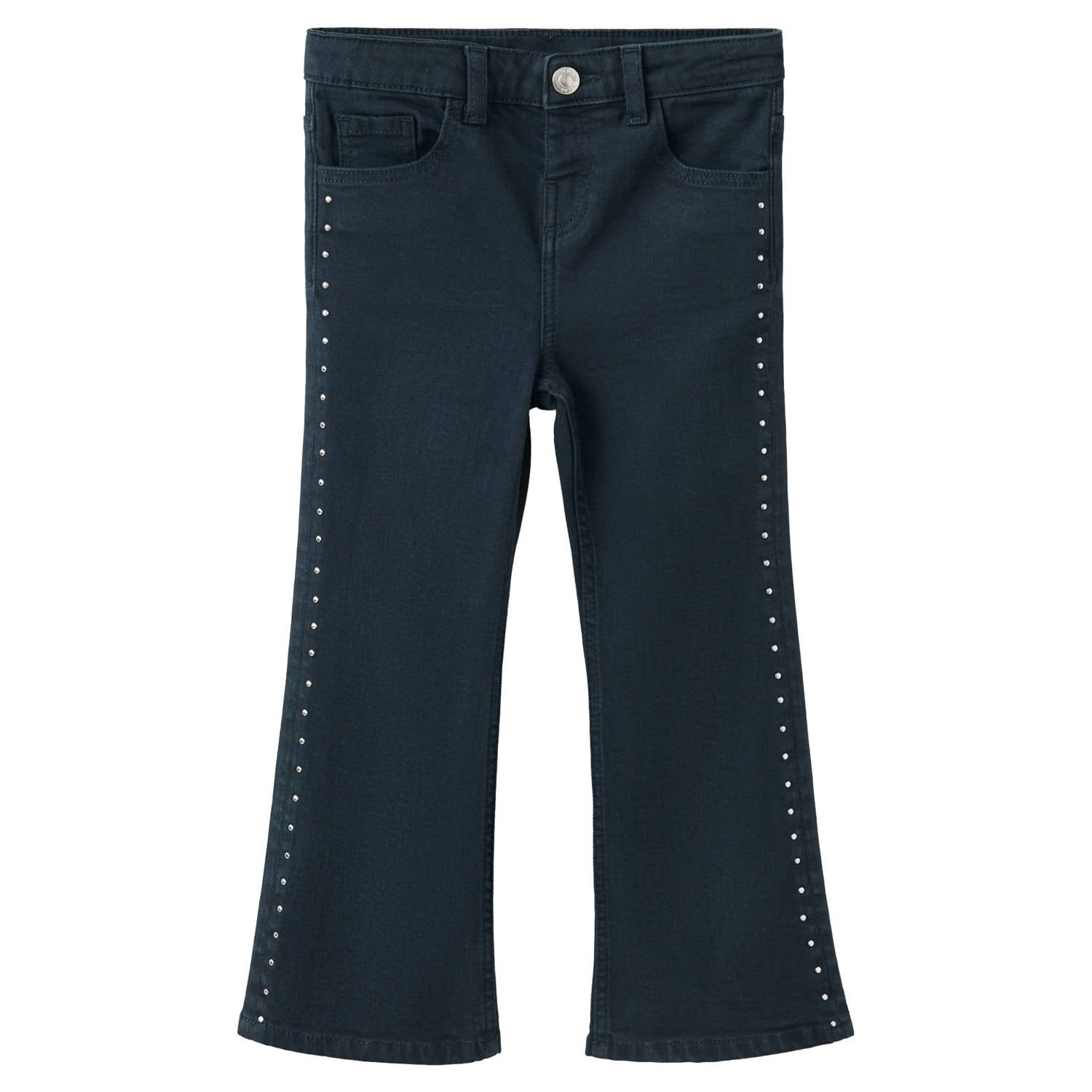 Mango Kids flared jeans marineblauw