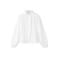 Mango Kids blousetop met ruches - ecru