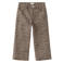 Mango Kids regular fit jeans met panterprint - bruin