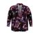 Colletta blazer met print - zwart/roze/paars