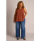 Colletta Plus Size top - bruin
