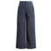 Yest Curve Plus Size wide leg broek met corduroy details - grijs