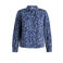 Yest Curve Plus Size blouse met print - blauw