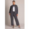 Yest Curve Plus Size jas - grijs