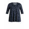 Yest Curve Plus Size top met print - donkerblauw