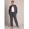 Yest Curve Plus Size straight leg casual broek - grijs