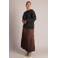 Yest Curve Plus Size gebreide trui - grijs