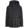 JACK & JONES JUNIOR gebreide winterparka - zwart