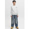 JACK & JONES JUNIOR sweater met borduursels - wit
