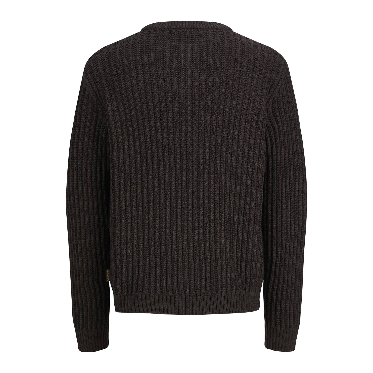 JACK & JONES JUNIOR gebreide trui donkerbruin