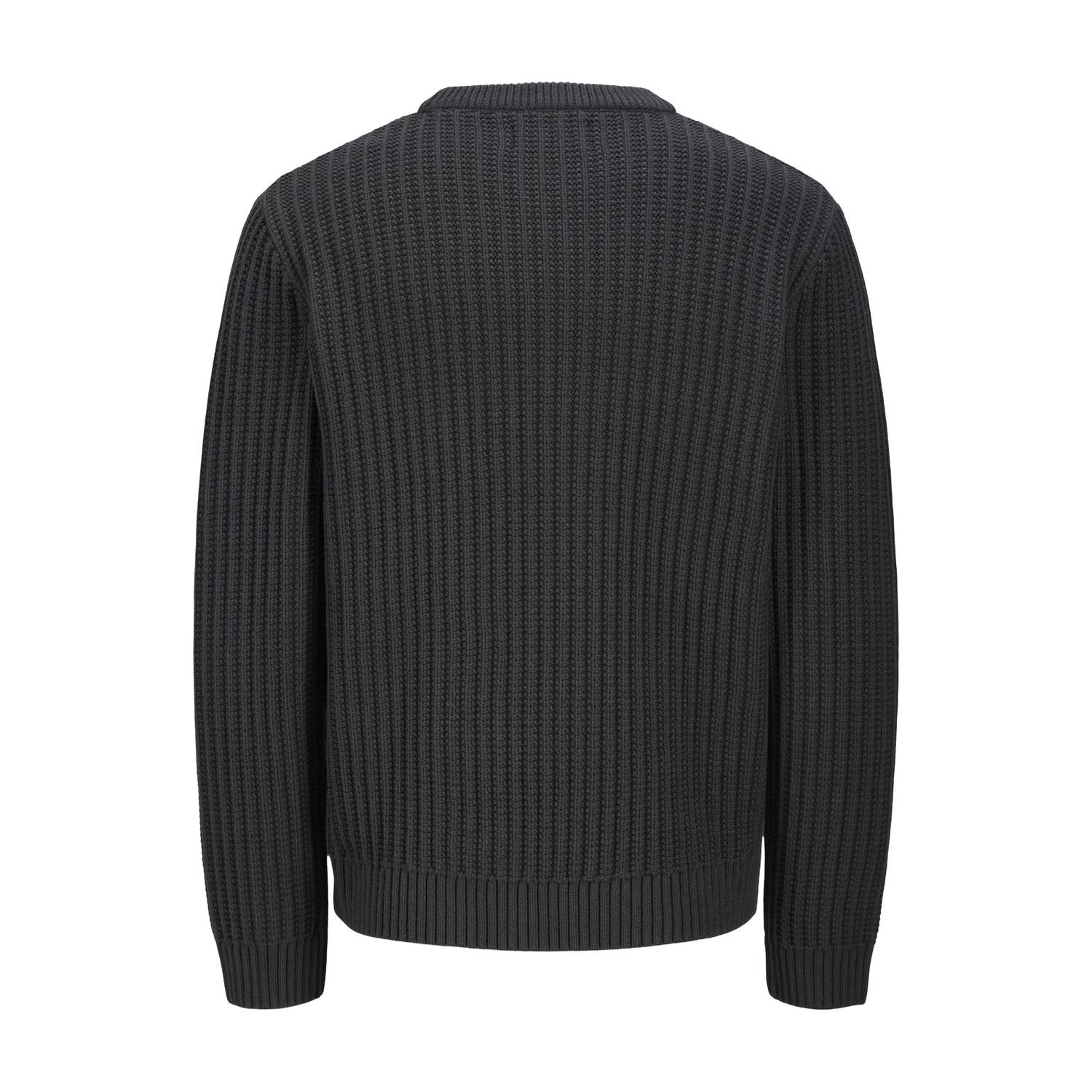 JACK & JONES JUNIOR gebreide trui antraciet