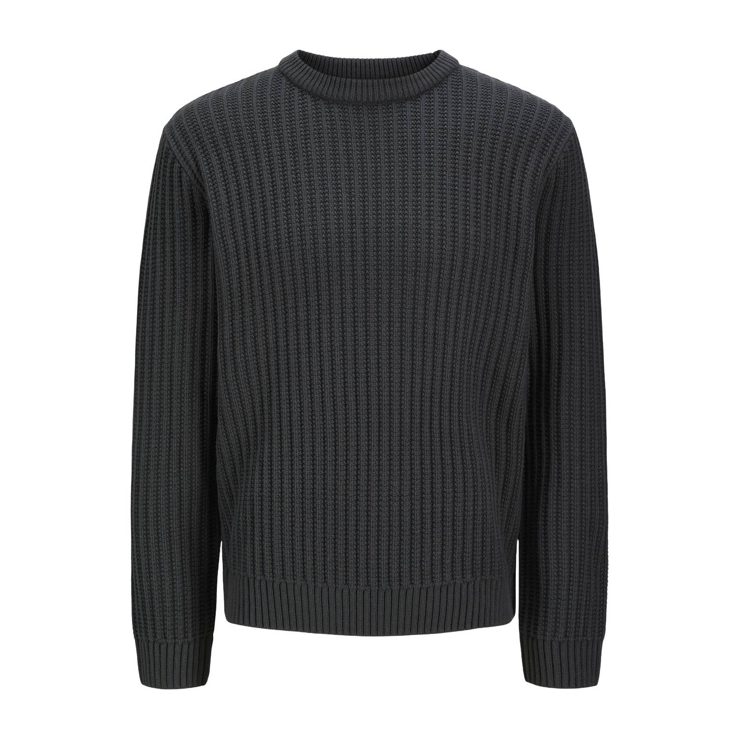 JACK & JONES JUNIOR gebreide trui antraciet