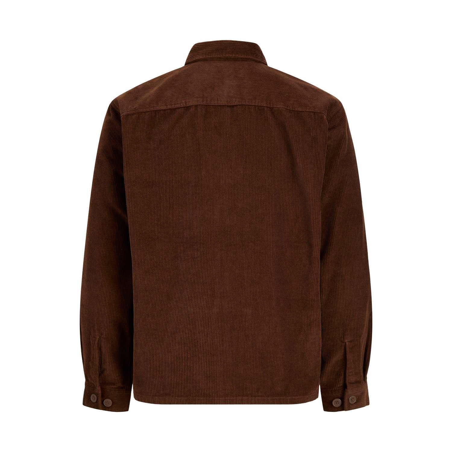 JACK & JONES JUNIOR corduroy overhemd bruin